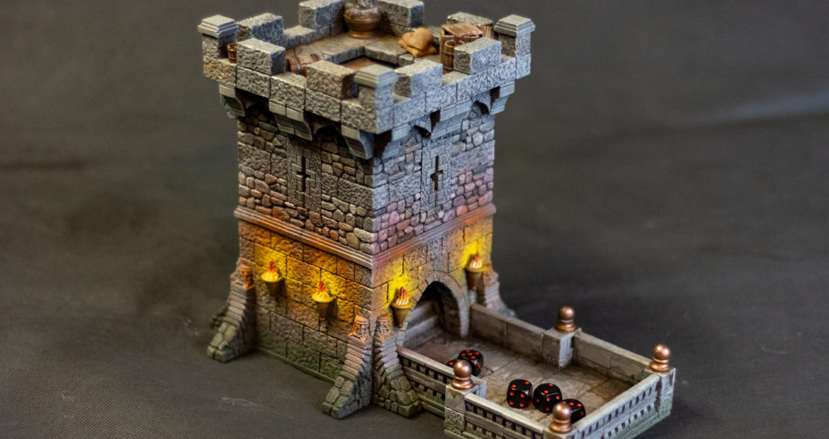 Castle Tower HOBBY ZONE HZ-DTZ Dice Tower 